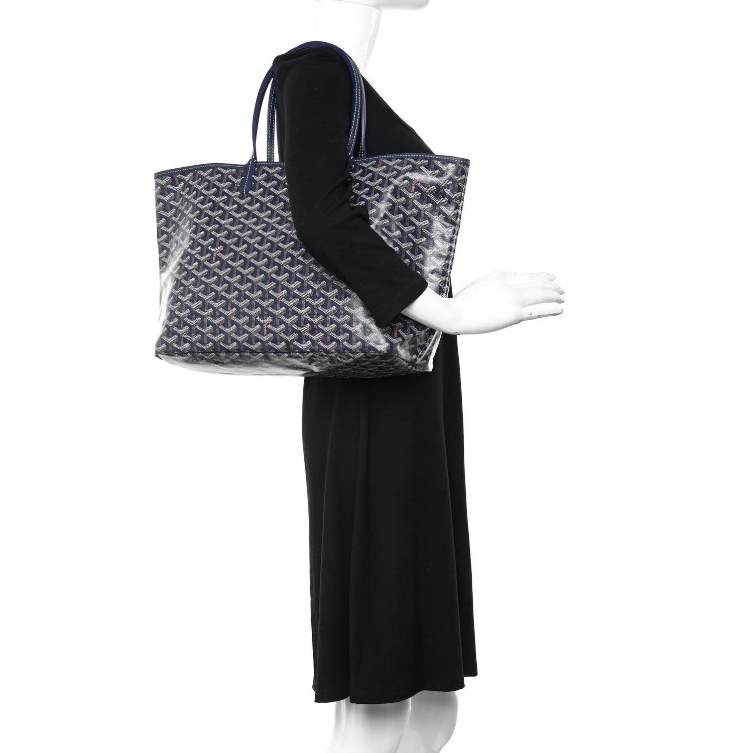 Goyard Goyardine Saint Louis PM Navy 2 of 13