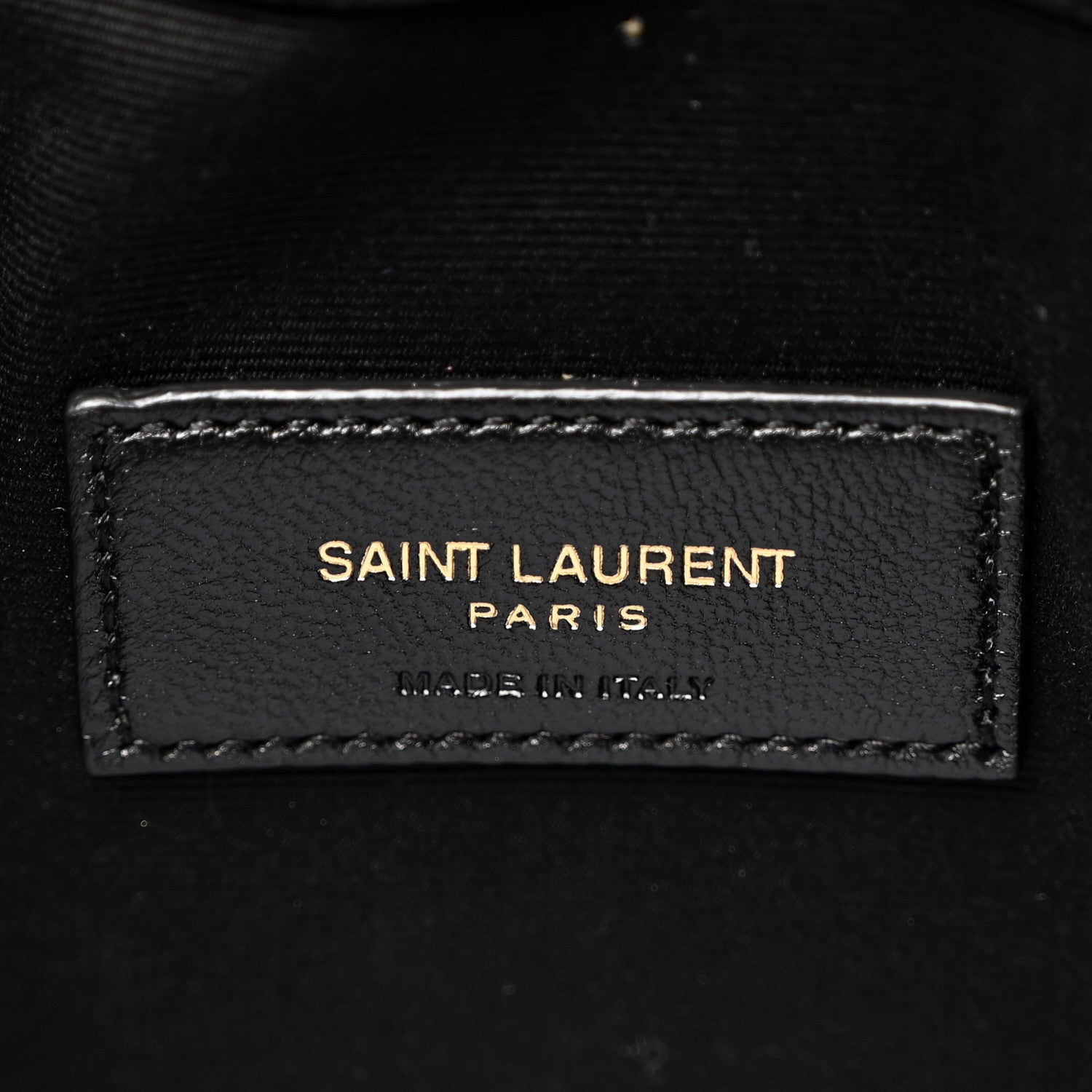 Saint Laurent Grain De Poudre Uptown Pouch Black 6 of 8