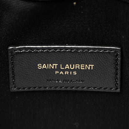 Saint Laurent Grain De Poudre Uptown Pouch Black 6 of 8