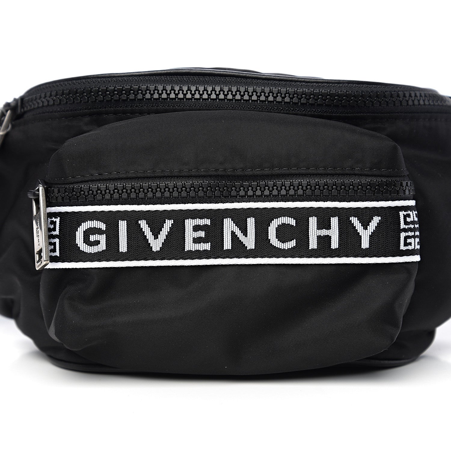 Givenchy Nylon Light 3 Bum Bag Black White 8 of 8