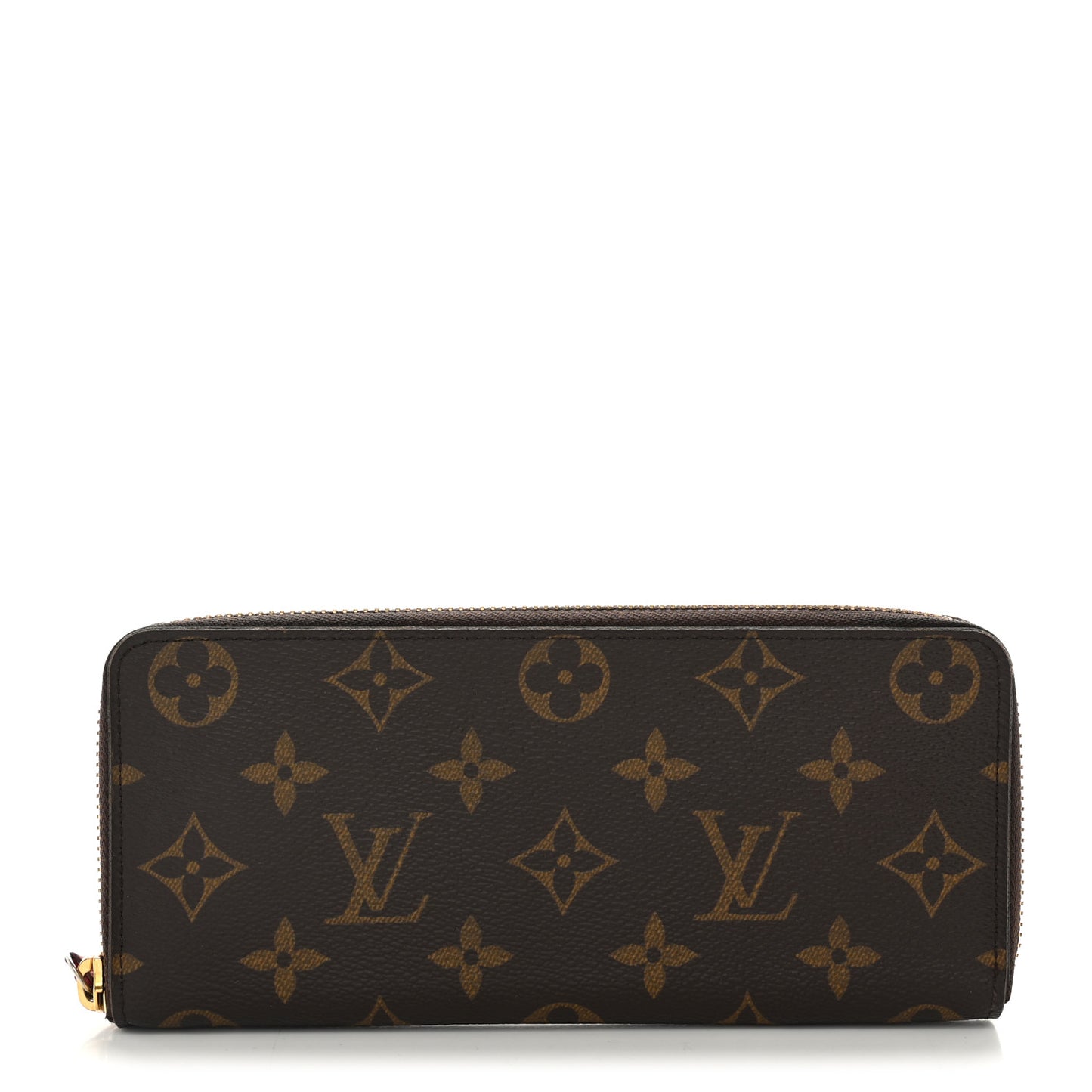Monogram Clemence Wallet Fuchsia