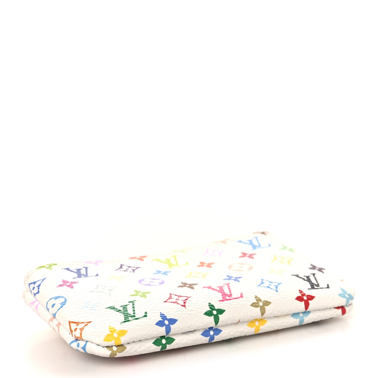 Louis Vuitton LV X TM Monogram Multicolor Key Pouch White 4 of 7