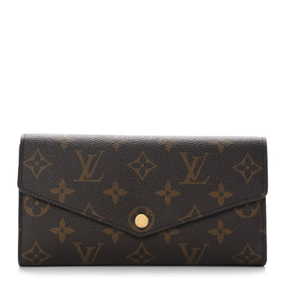 Louis Vuitton Monogram Sarah Wallet NM 1 of 12