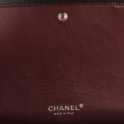 Chanel Caviar Quilted Jumbo Double Flap Black 7 of 9