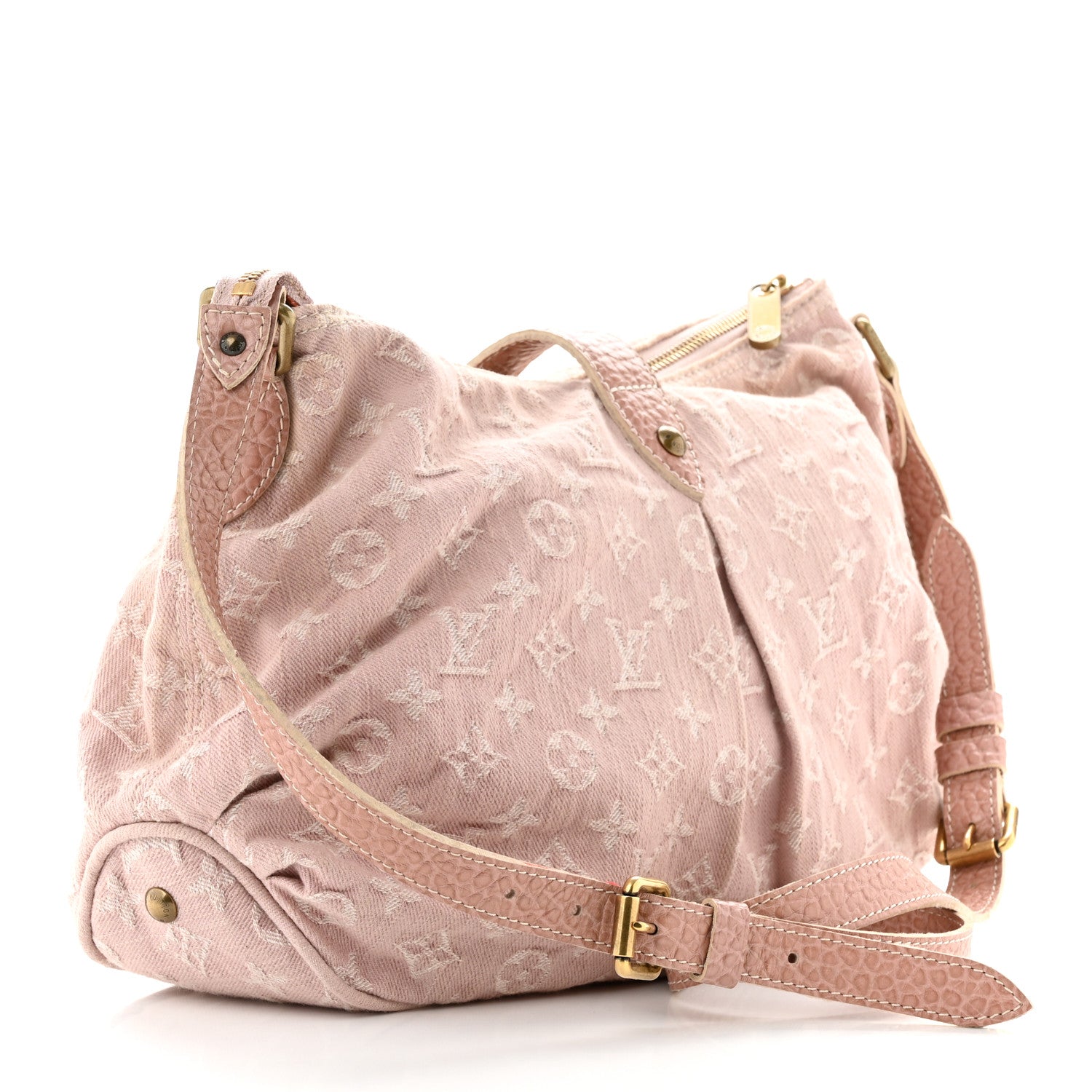 Louis Vuitton Monogram Denim Slightly Rose 3 of 10