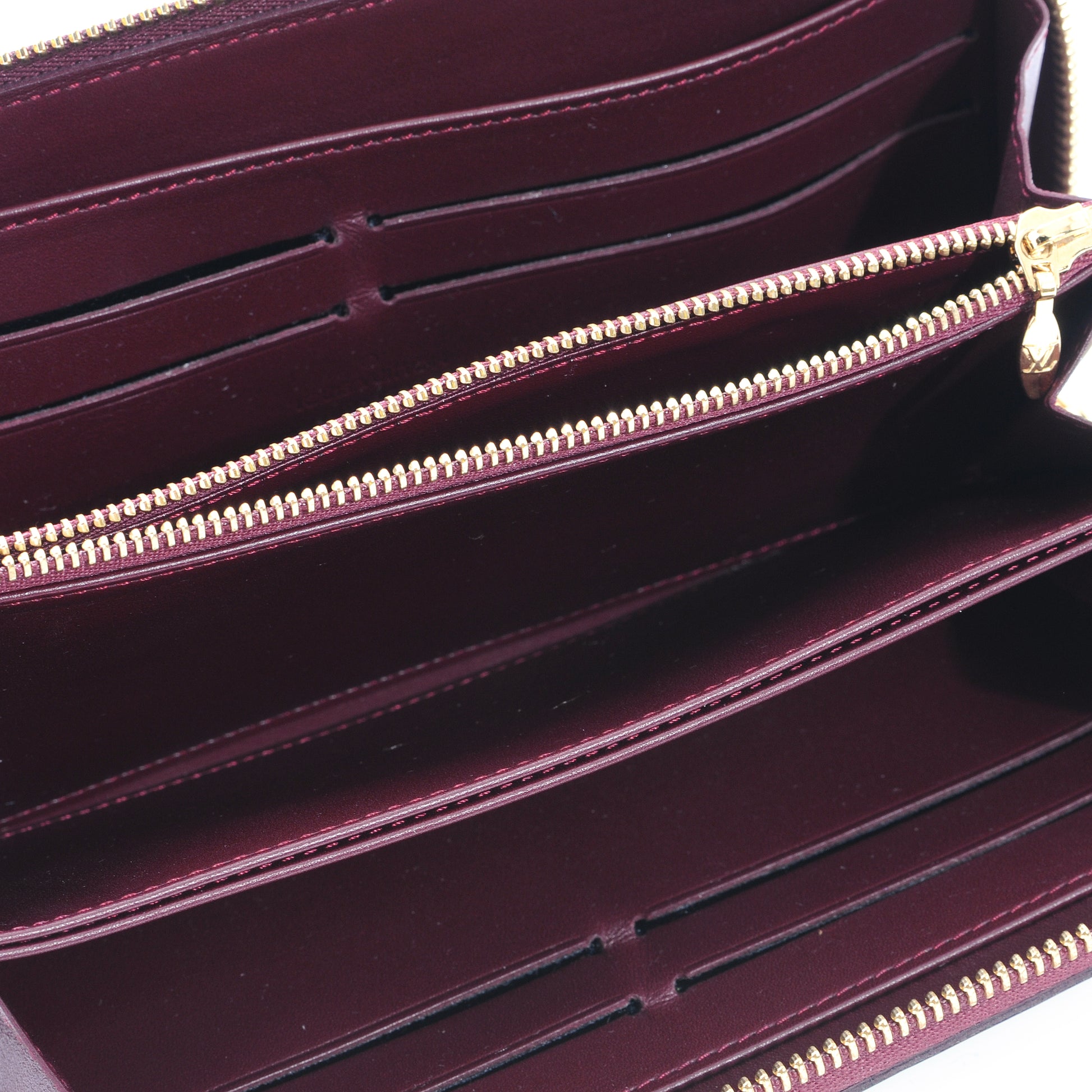 Louis Vuitton Vernis Zippy Wallet Rouge Fauviste 6 of 6