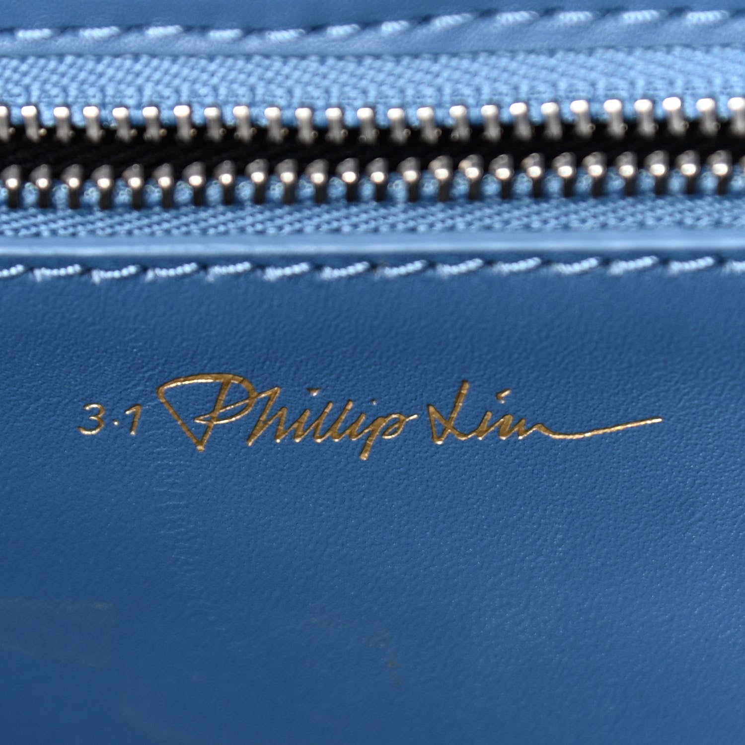 3.1 Phillip Lim Suede Studded Mini Pashli Satchel Blue 6 of 12