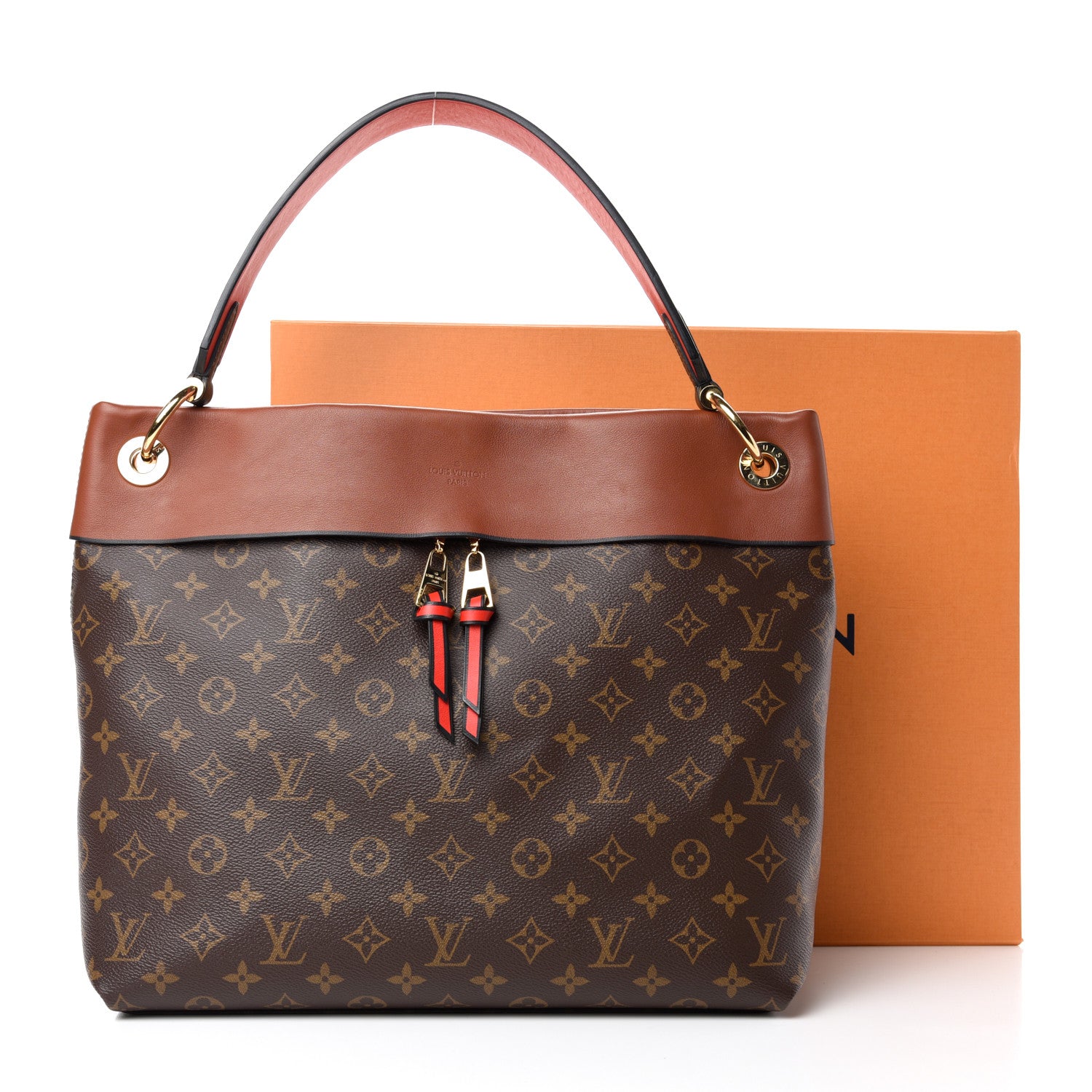 Louis Vuitton Monogram Tuileries Hobo Caramel 11 of 11