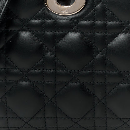 Christian Dior Lambskin Cannage Medium Lady D-Joy Black 8 of 10
