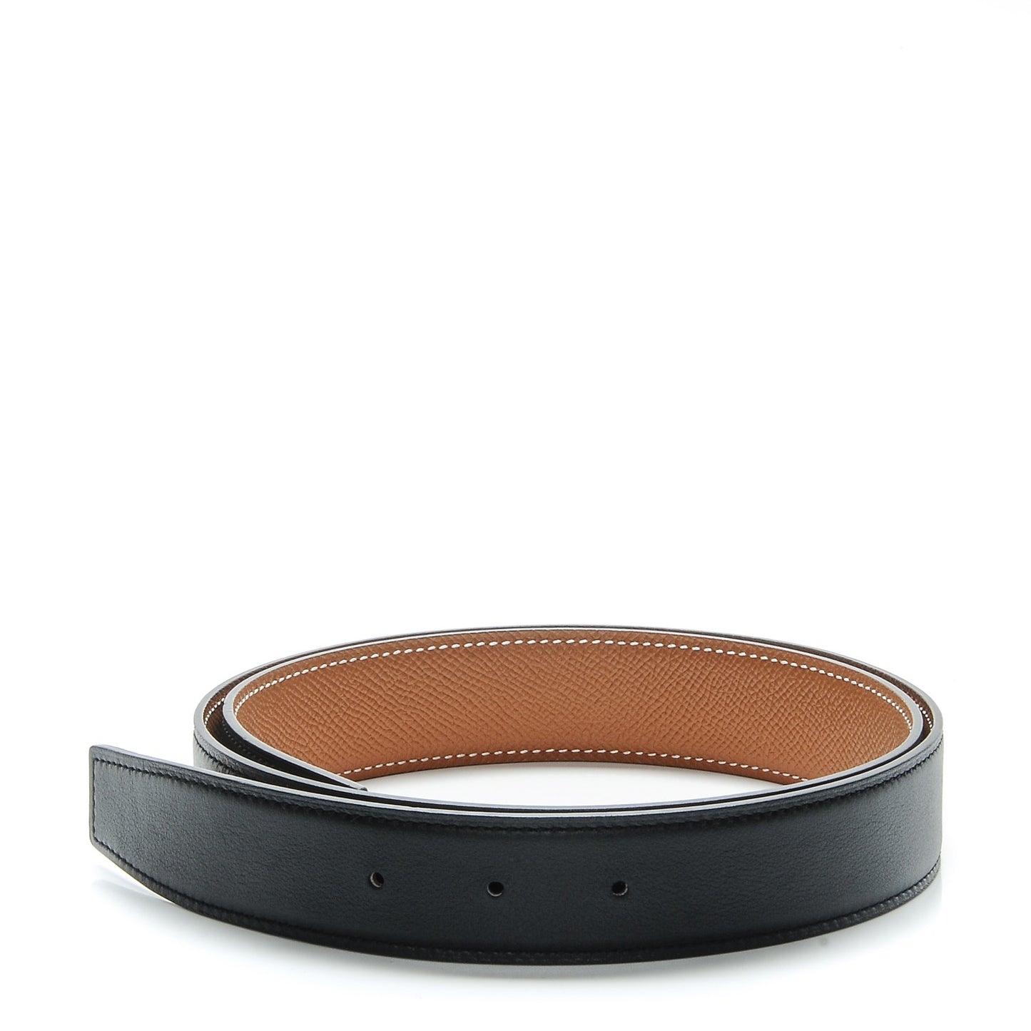 Swift Epsom 32mm Belt Strap 90 Black Gold