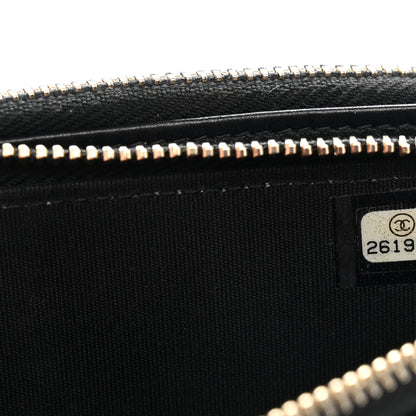 Chanel Lambskin Quilted Small Boy Clutch With Chain Black 9 of 14
