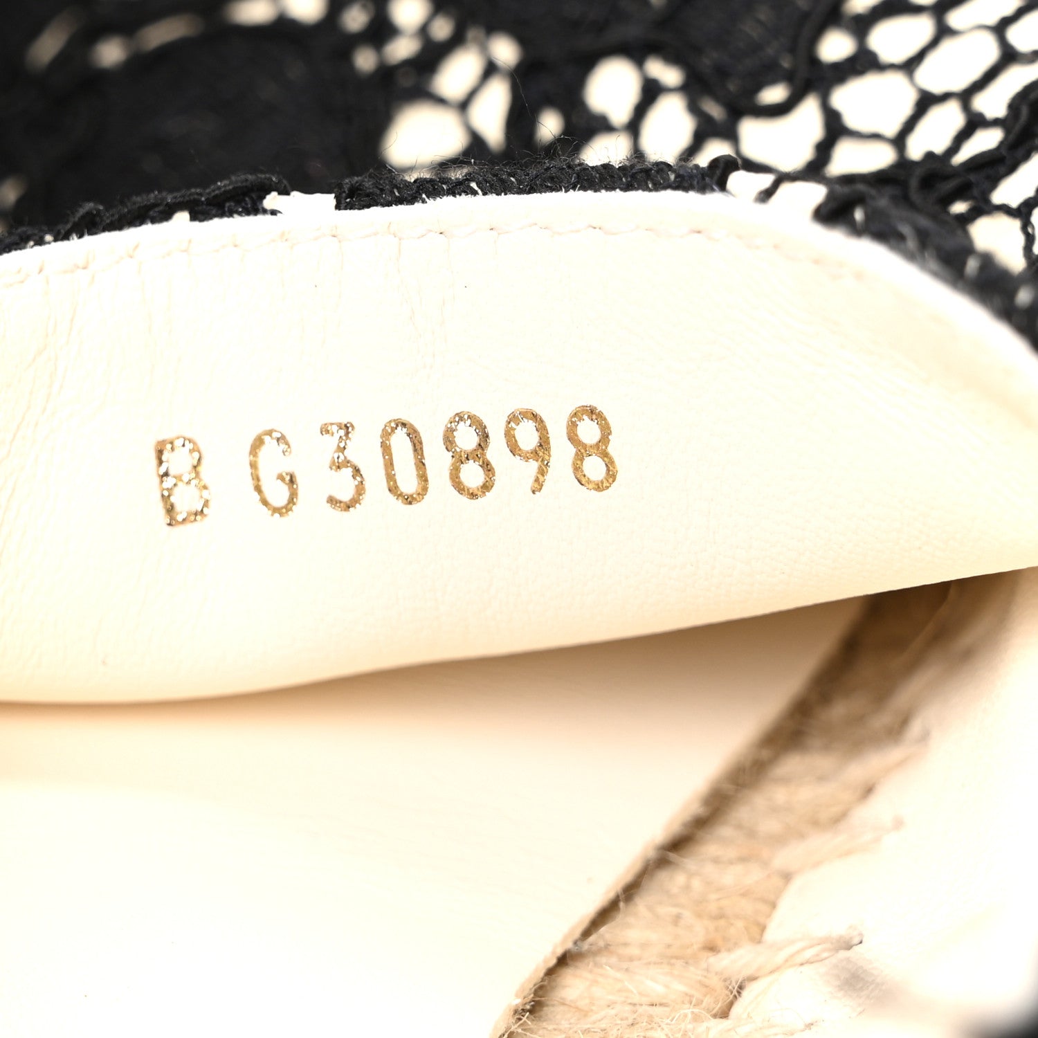 Chanel Lace CC Espadrilles 36 Black 9 of 9