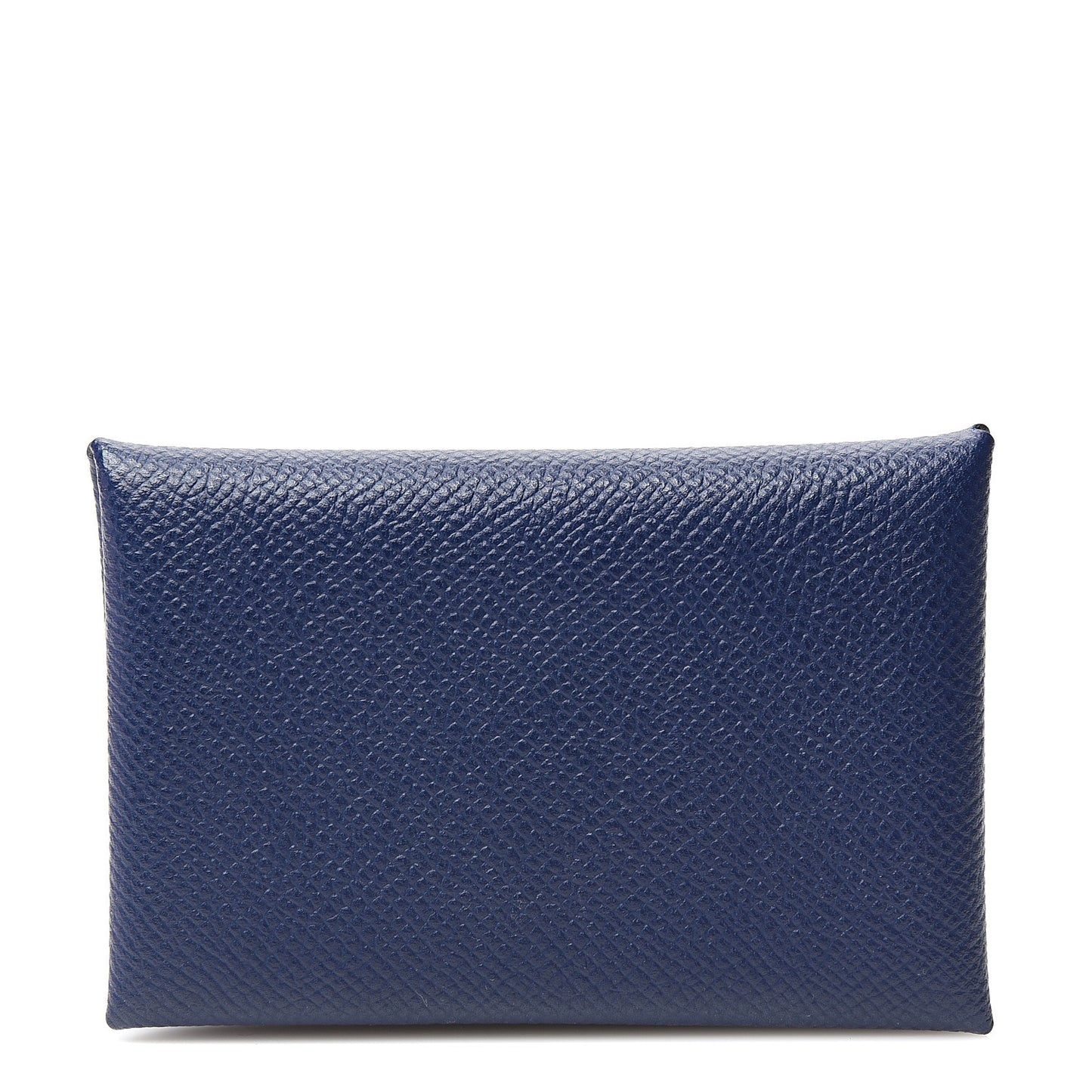 Epsom Calvi Card Case Bleu Saphir