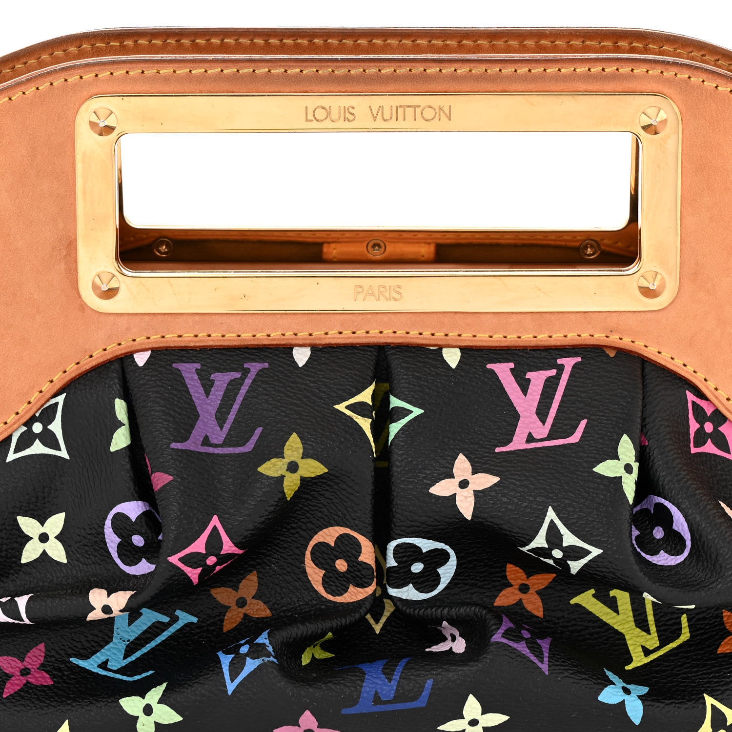 Louis Vuitton Monogram Multicolor Judy PM Black 7 of 13