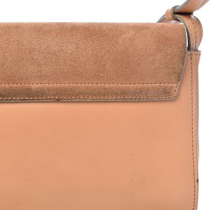 Chloe Suede Calfskin Small Faye Shoulder Bag Blushy Pink 14 of 19