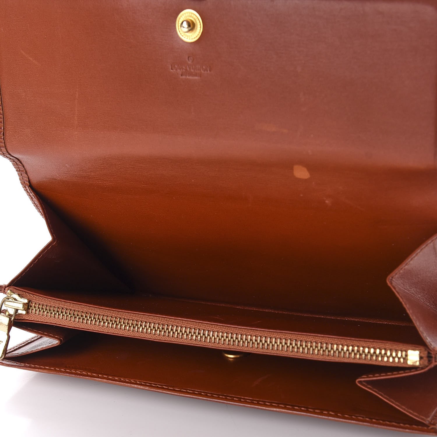 Louis Vuitton Epi Sarah Wallet Kenyan Fawn 5 of 9