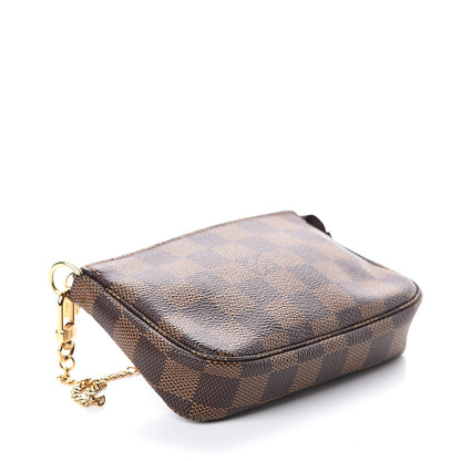 Louis Vuitton Damier Ebene Mini Pochette Accessories 3 of 5