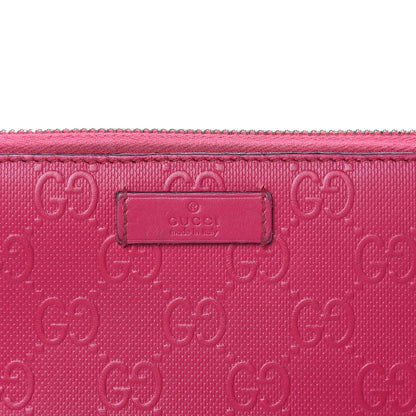 Gucci HIlary Lux GG Monogram Embossed Studded Zip Around Wallet Blossom 6 of 16