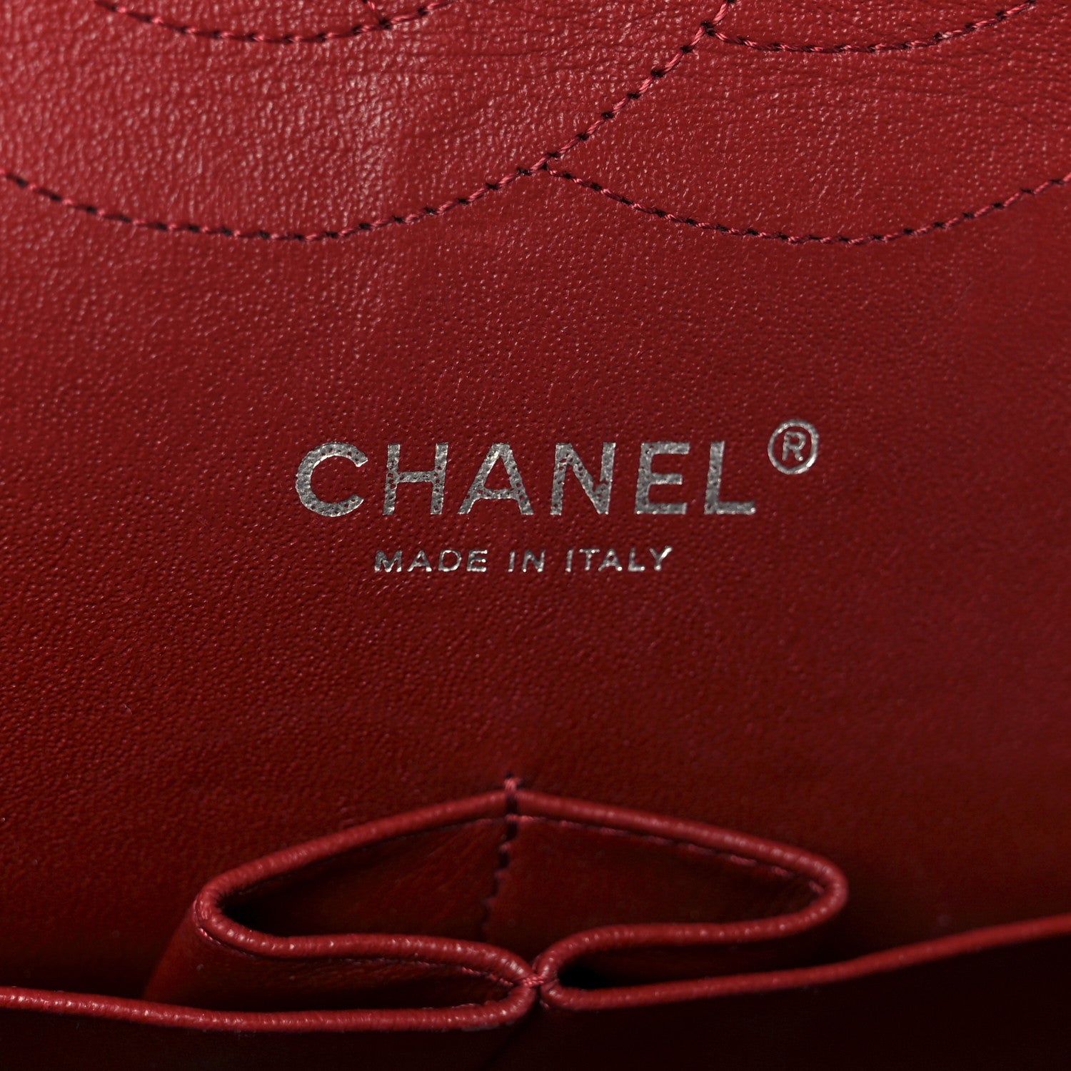 Chanel Caviar Quilted Jumbo Double Flap Dark Red 6 of 11