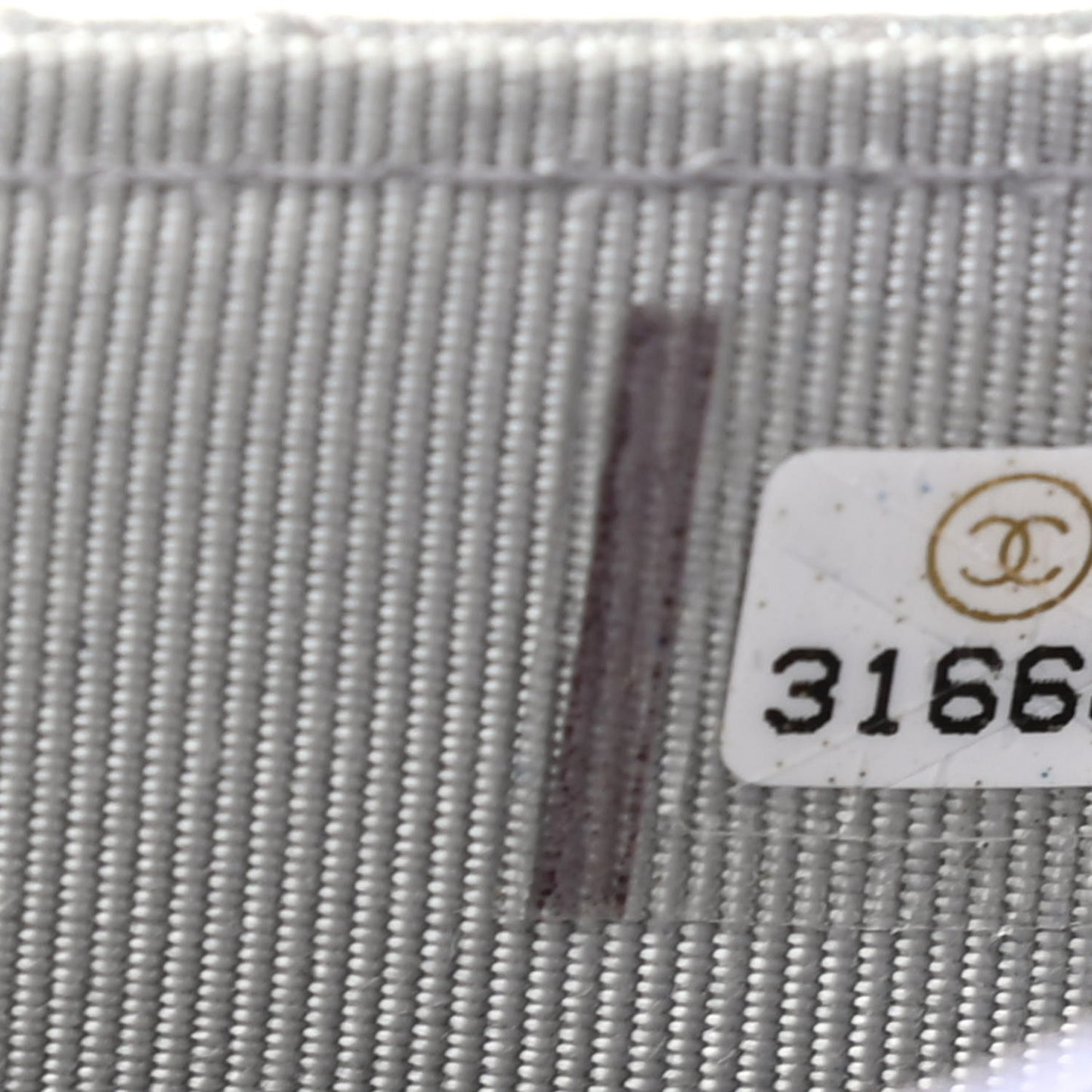 Gradient Metallic Calfskin Quilted Flap Card Holder Wallet Silver Blue Yellow Purple