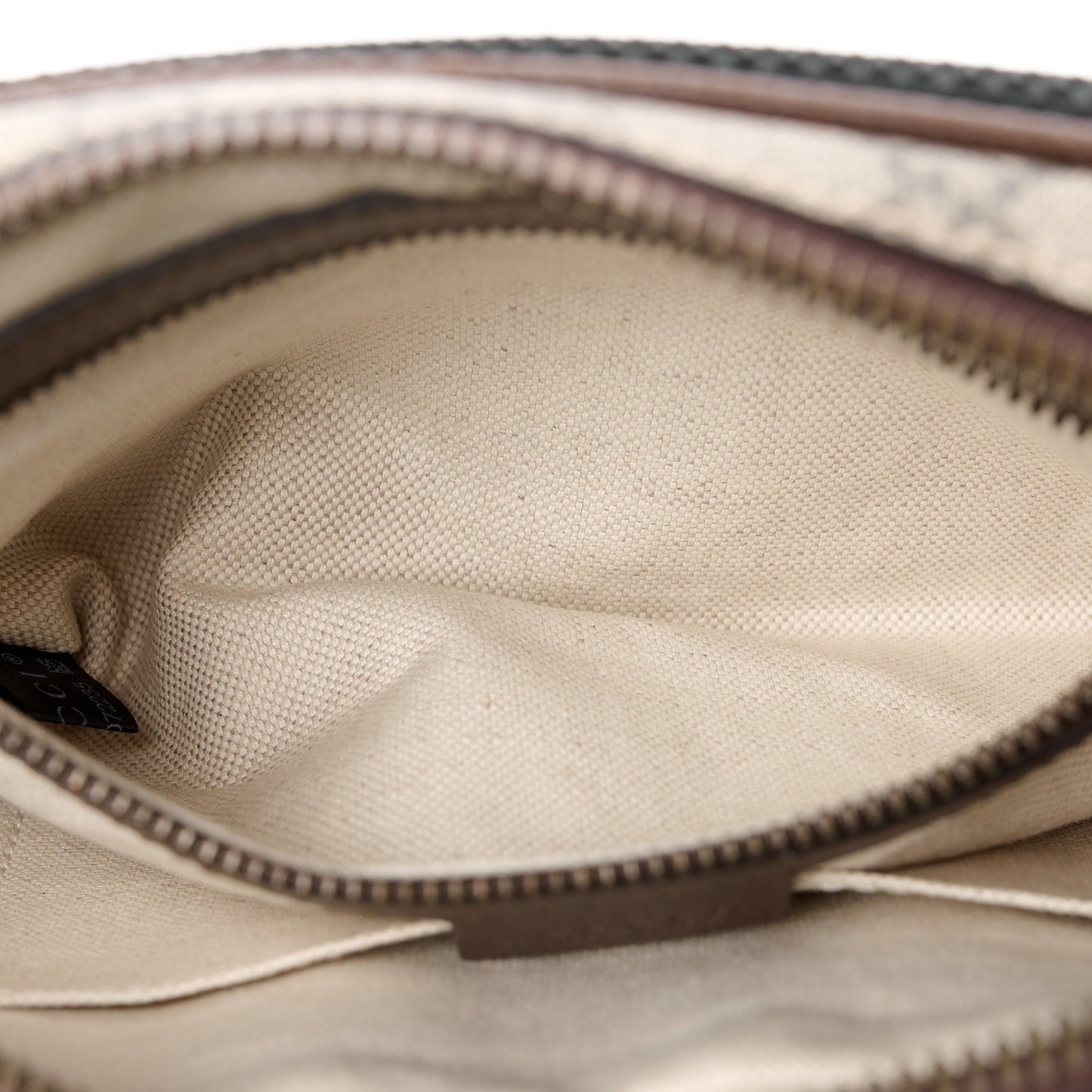 Soft GG Supreme Monogram Medium Ophidia Belt Bag Dark Brown