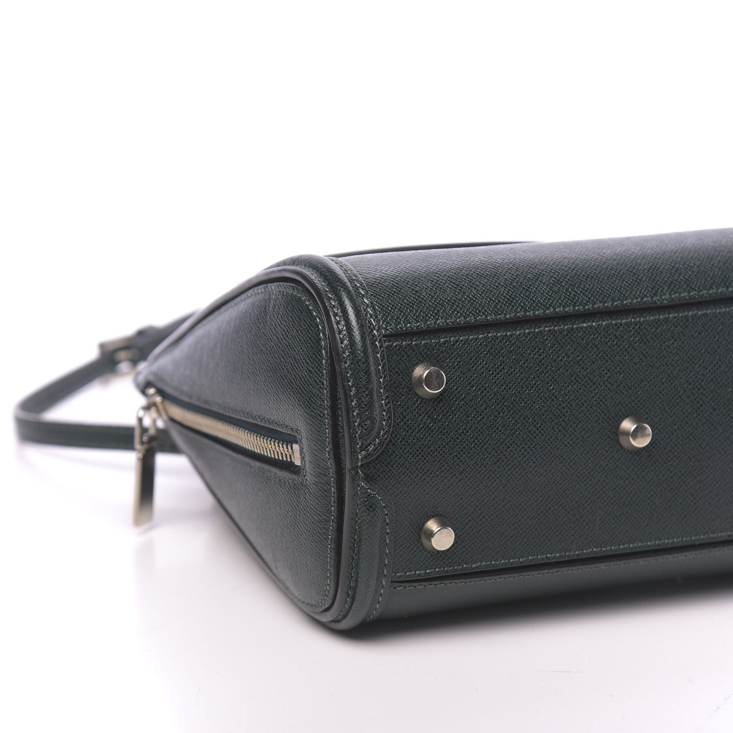 Grain Calfskin Mini Heroine Military Green