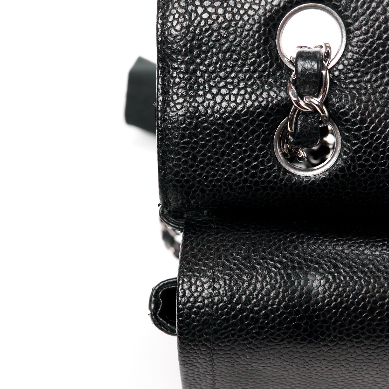 Chanel Caviar Quilted Medium Double Flap Black 15 of 15