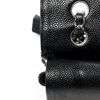 Chanel Caviar Quilted Medium Double Flap Black 15 of 15
