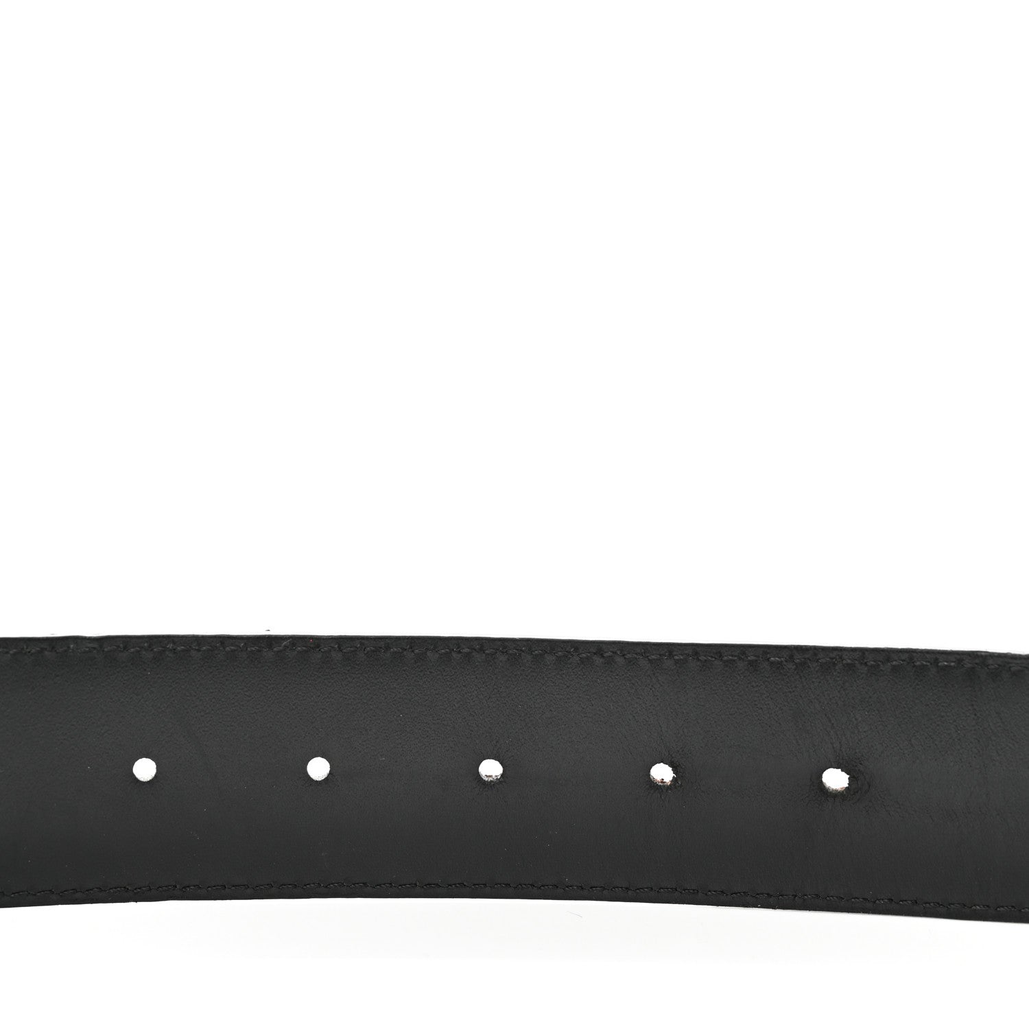 Louis Vuitton Calfskin Monogram 40mm LV Initiales Reversible Belt 85 34 Black 5 of 5