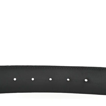 Louis Vuitton Calfskin Monogram 40mm LV Initiales Reversible Belt 85 34 Black 5 of 5