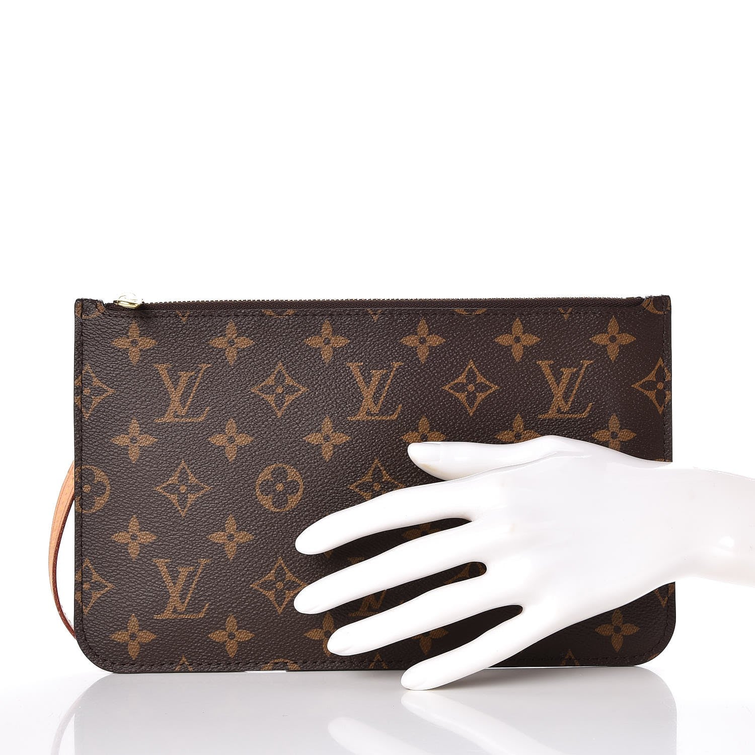 Louis Vuitton Monogram Neverfull MM GM Pochette 2 of 7