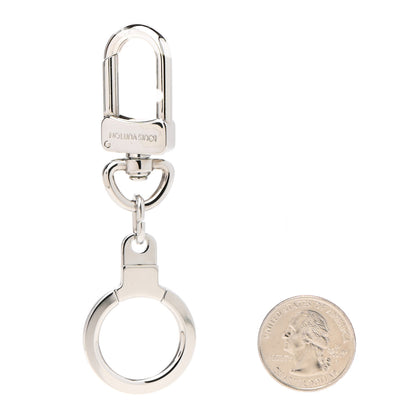 Louis Vuitton Pochette Extender Key Ring Silver 2 of 4