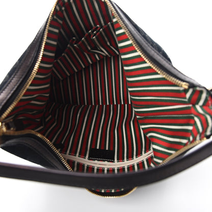 Gucci Monogram New Britt Hobo Black 4 of 9