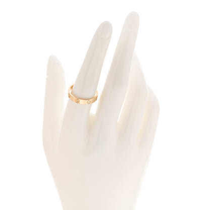 Cartier 18K Yellow Gold 3.5mm LOVE Wedding Band Ring 56 7.5 2 of 5