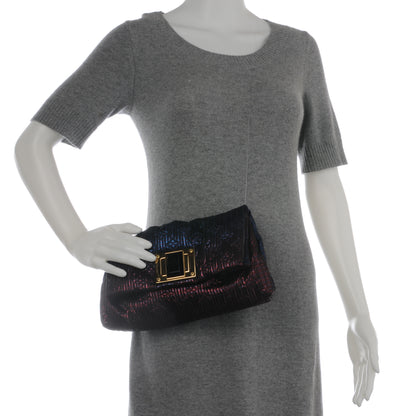 Louis Vuitton Jacquard Quilted Monogram Altair Clutch Marine 2 of 7