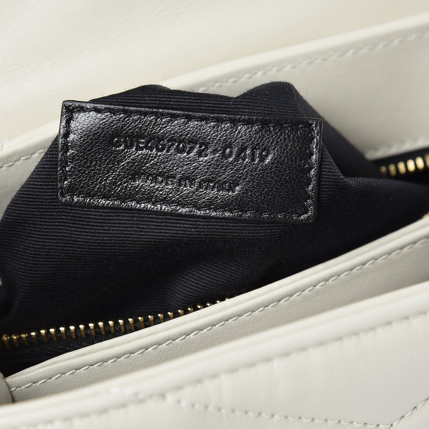 Calfskin Y Quilted Monogram Toy Loulou Crossbody Bag Crema Soft