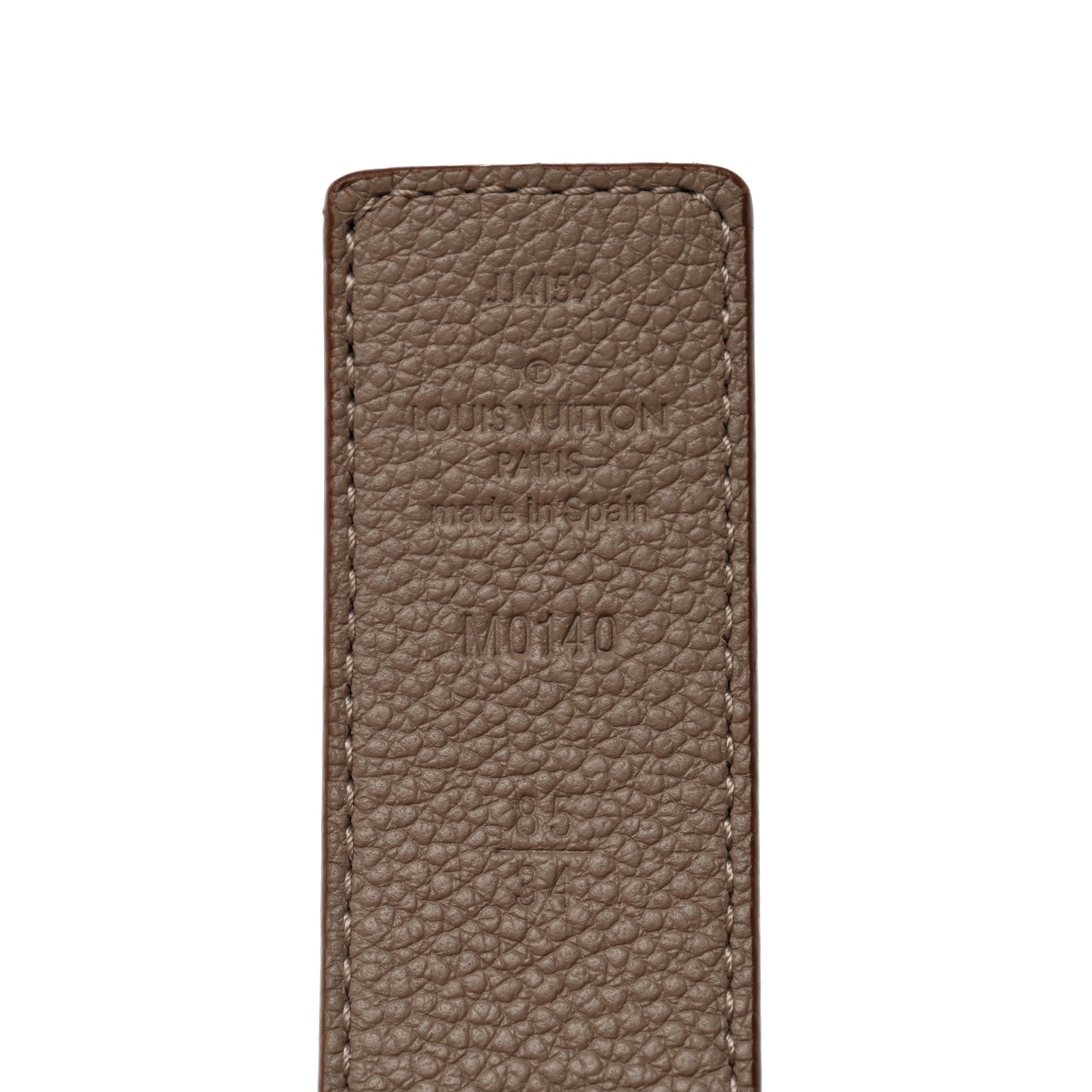 Louis Vuitton Calfskin Monogram 30mm LV Initiales Reversible Belt 85 34 Arizona 4 of 7