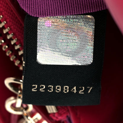 Bulgari Calfskin Serpenti Forever Shoulder Bag Pink 9 of 12