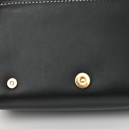Burberry Smooth Calfskin Hackberry Crossbody Bag Black 18 of 18