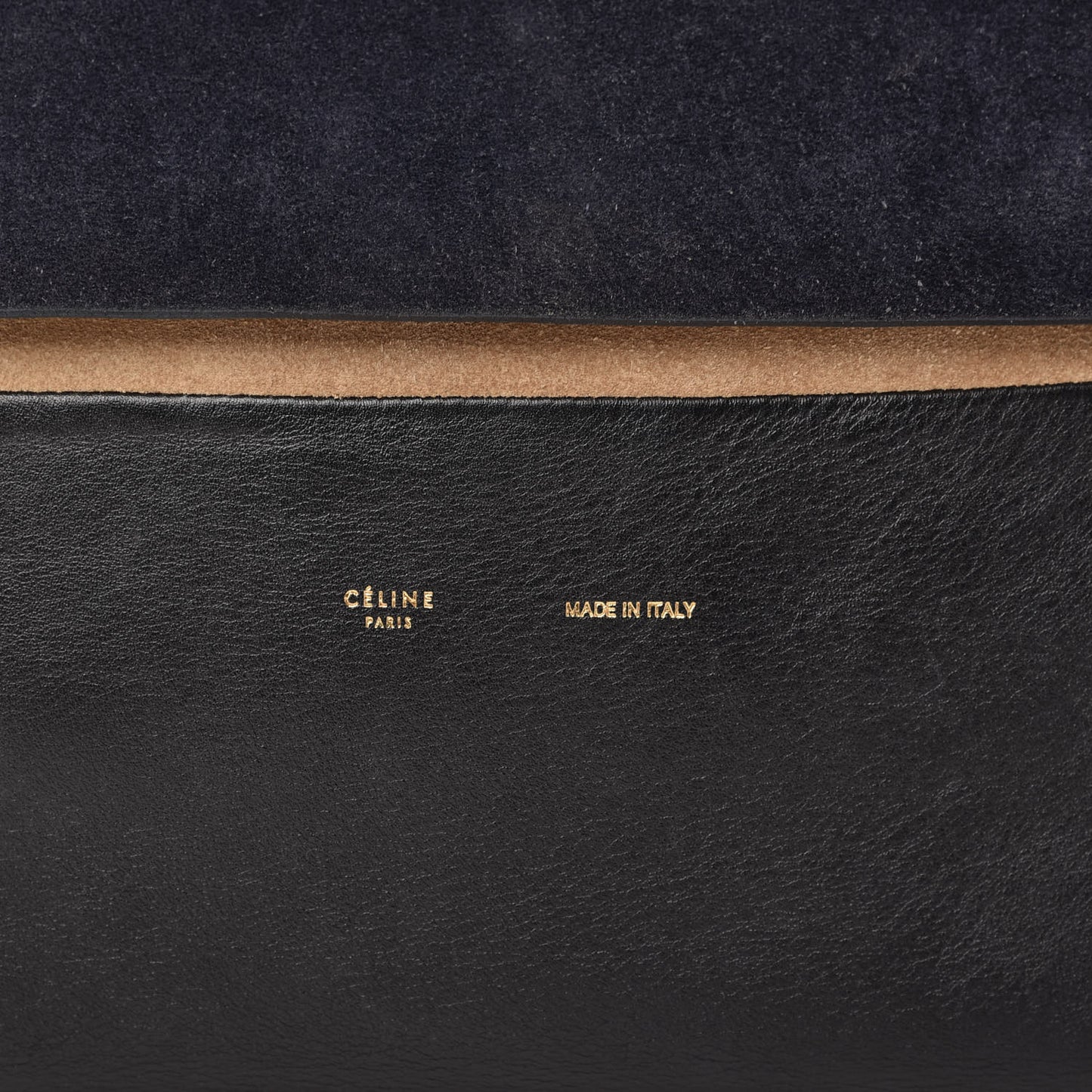 Calfskin Suede All Soft Shoulder Bag Ocean Blue