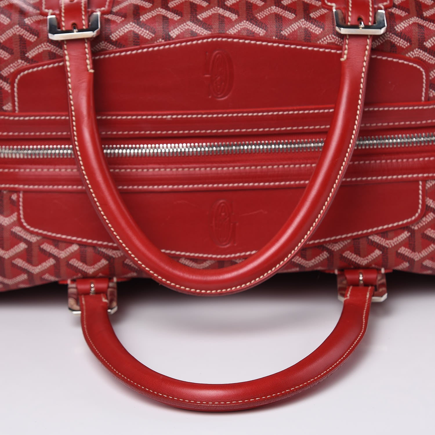 Goyard Goyardine Boeing 55 Red 10 of 14