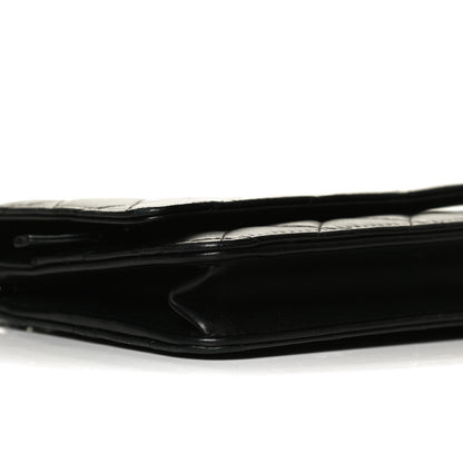 Chanel Lambskin Quilted Wallet On Chain WOC Black 9 of 15