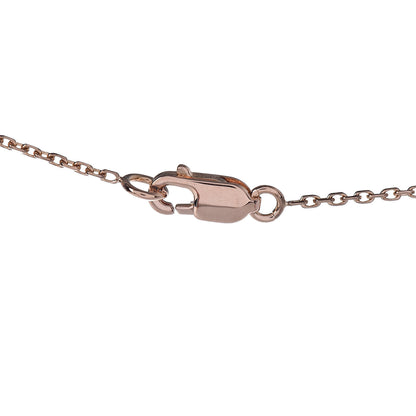 Van Cleef & Arpels 18K Rose Gold Carnelian Sweet Alhambra Pendant Necklace 5 of 8