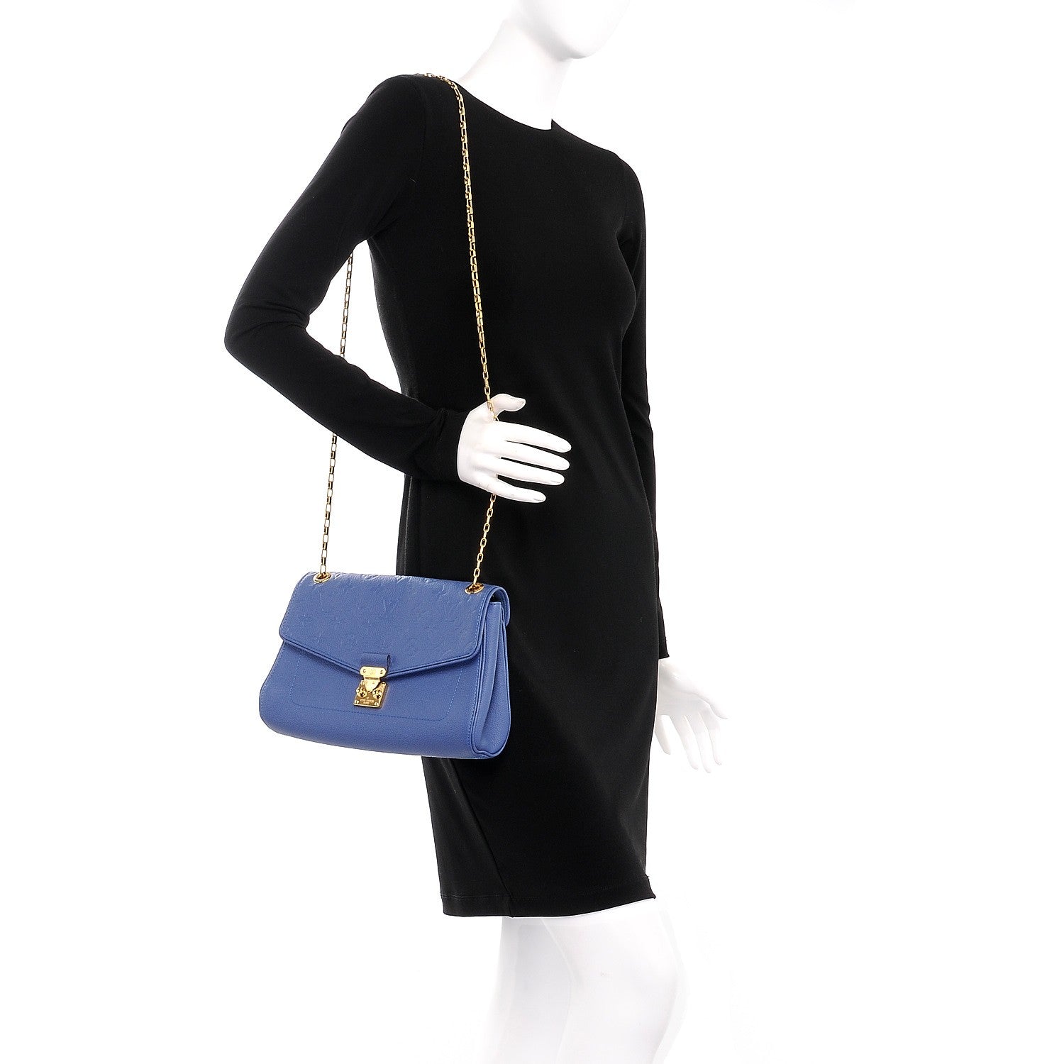 Louis Vuitton Empreinte Saint Germain PM Denim 2 of 8