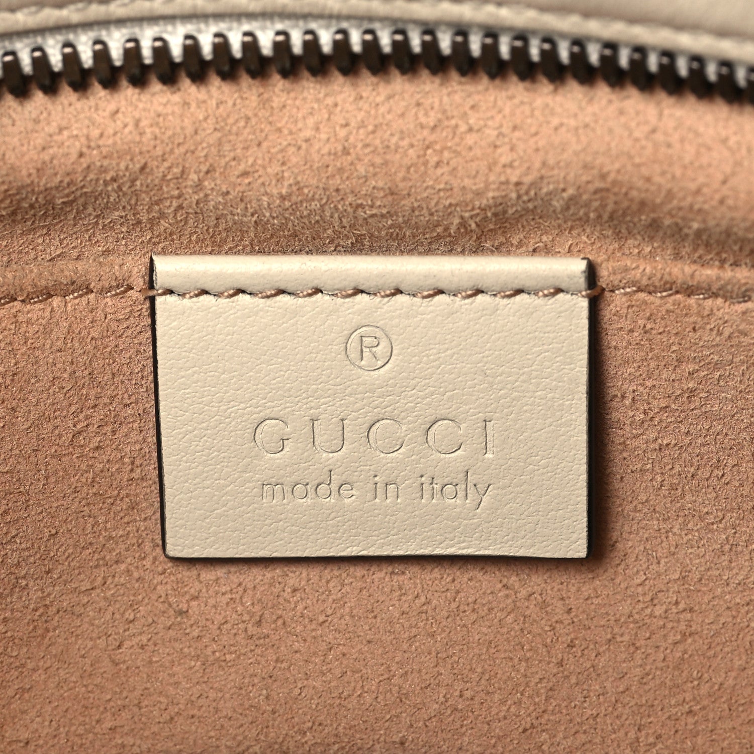 Gucci Calfskin Matelasse Small GG Marmont Chain Shoulder Bag White 6 of 8