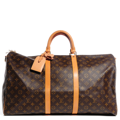 Louis Vuitton Monogram Keepall Bandouliere 55 1 of 7