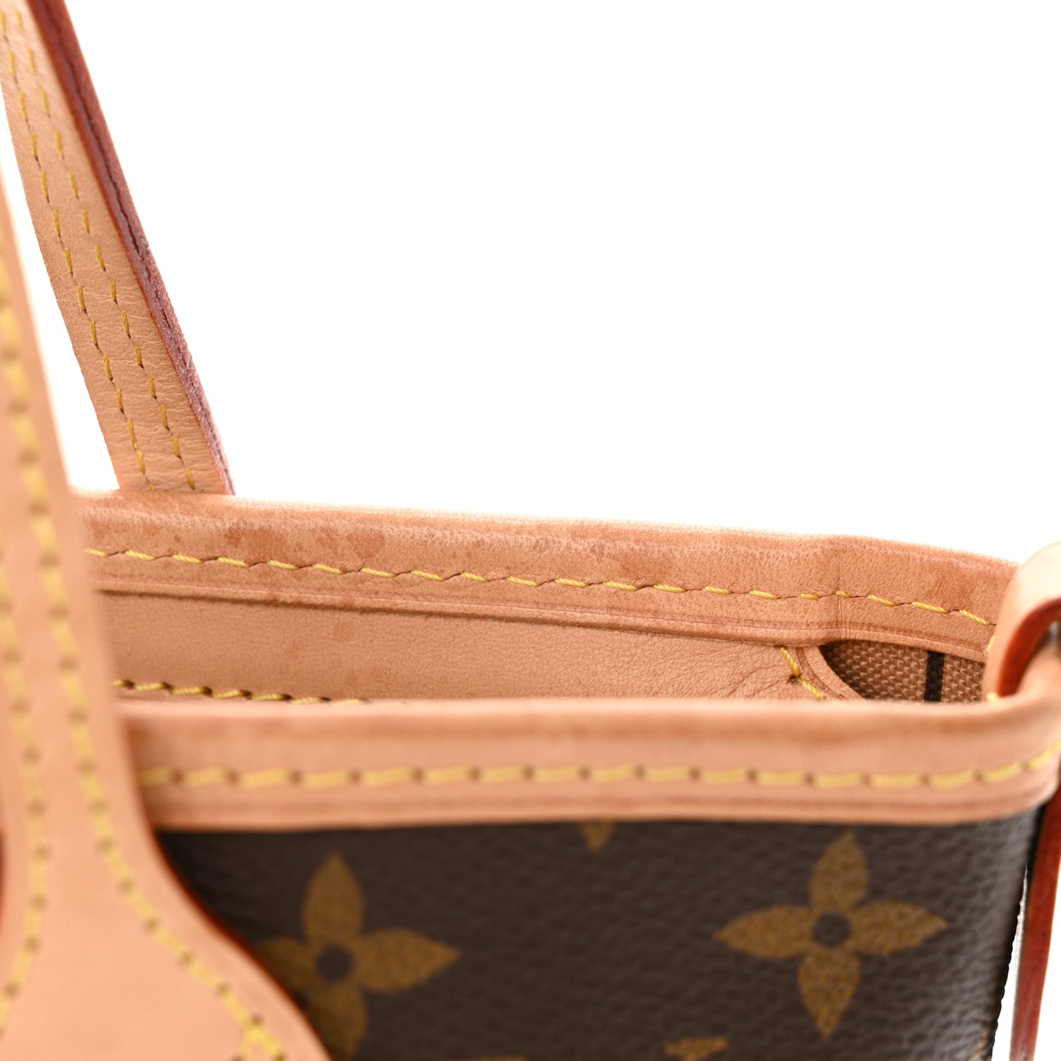 Louis Vuitton Monogram Neverfull BB Beige 8 of 10