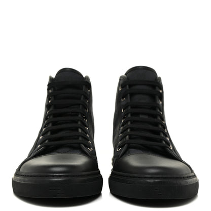 Gucci Monogram Mens High Top Sneakers Black 2 of 10