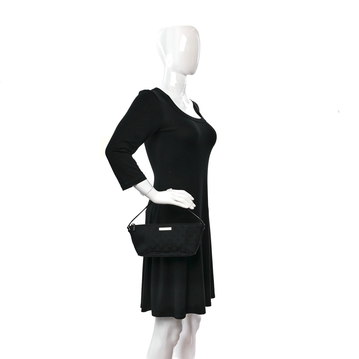 Monogram Boat Pochette Black