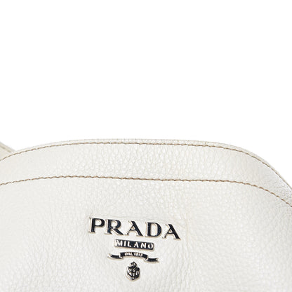 Prada Vitello Daino Hobo Bianco 15 of 16